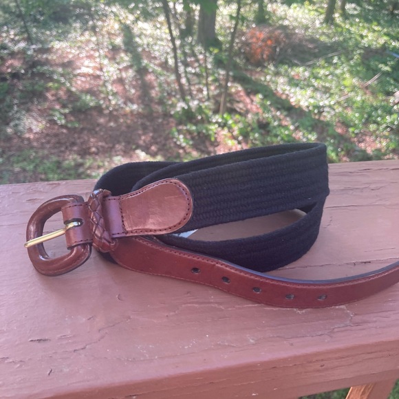 Talbots brown and black belt - Picture 1 of 8